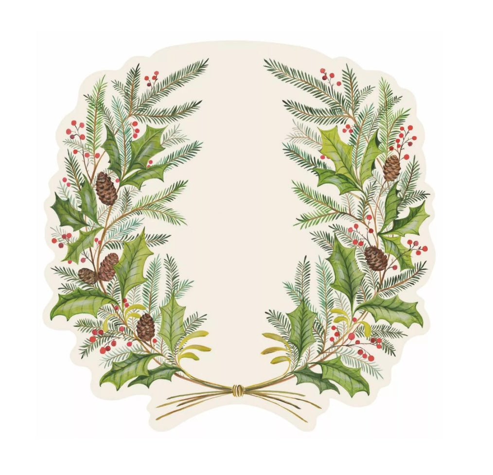 Greenery Christmas Placemat